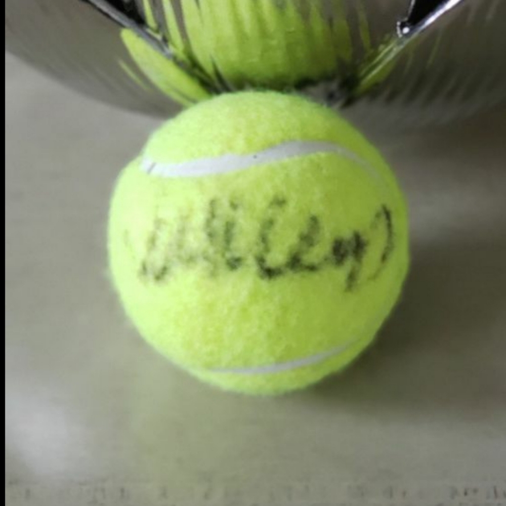 Madison Keys Autographed Tennis Ball